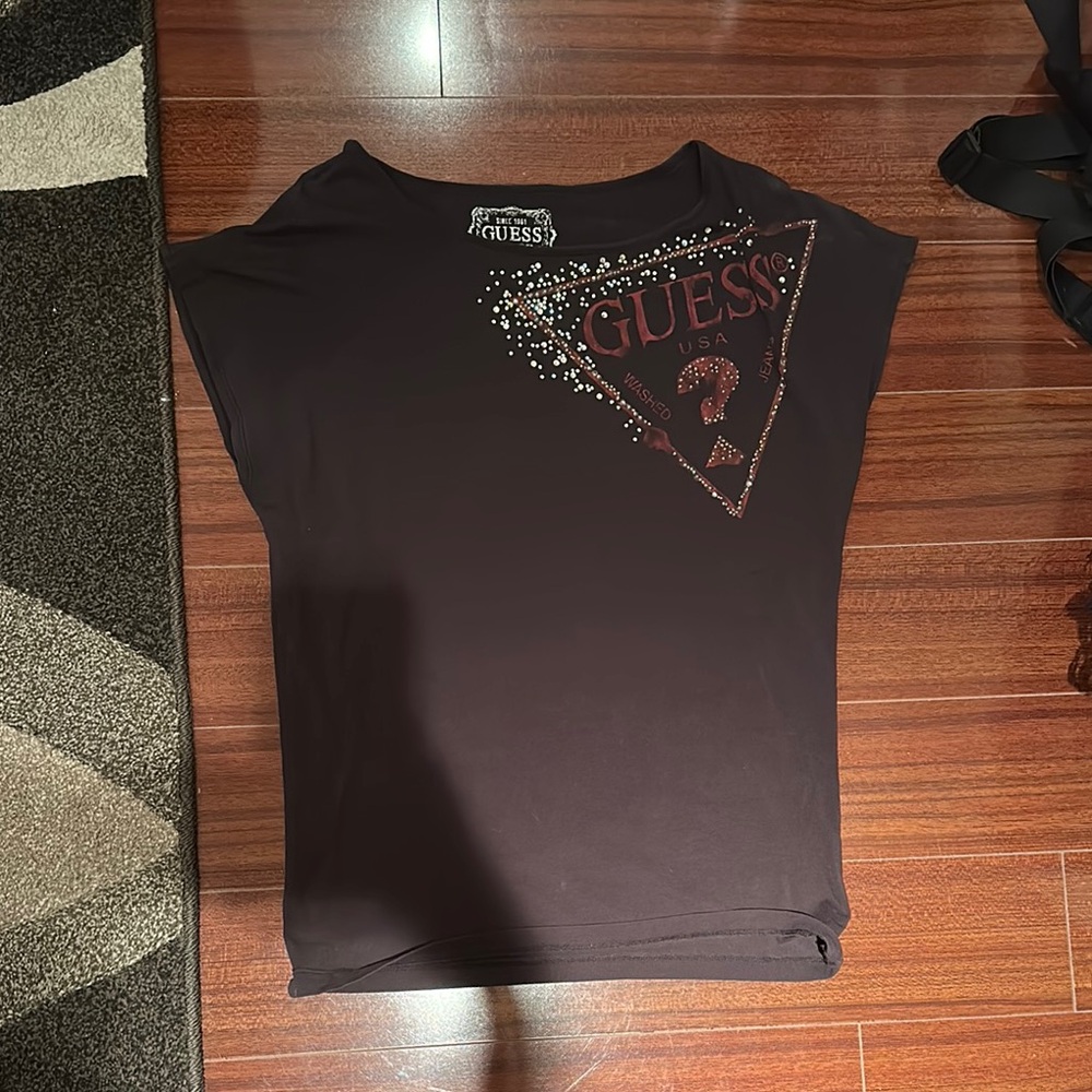 GUESS Women's Black Top